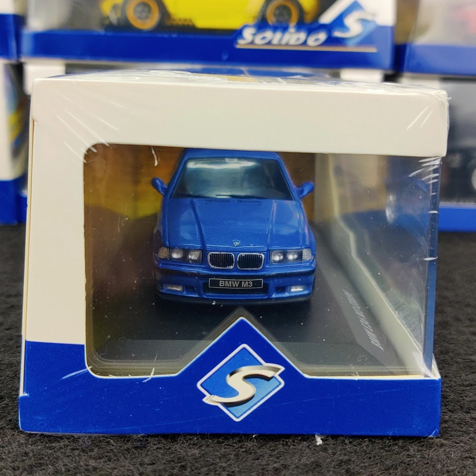 VOITURE SOLIDO BMW E36 M3 COUPE ESTORIL BLUE  1:43 NEUF BOITE S4315202 - Photo 4/4