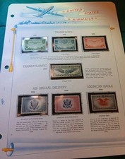 U.S. Airmail & Air Spec. Del. Stamps  C20,C21,C22,C23(C), C24, ,CE1,CE2 MNH &MH