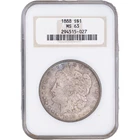 1888 $1 Morgan Silver Dollar ~ NGC MS 63 - Old Fatty Holder