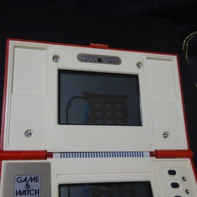 Nintendo Game & Watch DM-53 Mickey & Donald Rare Operation confirmation junk