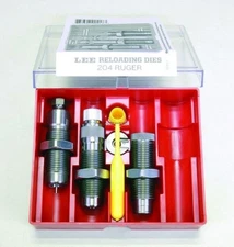 Lee PaceSetter 3 Die Set 204 Ruger w/Universal Shell Holder 1.35 lbs 90417