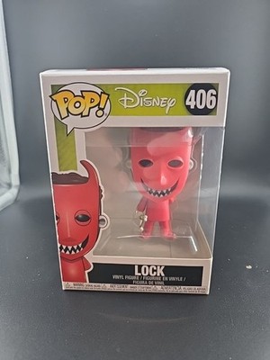 Funko Pop! Lock #406 Disney The Nightmare Before Christmas NEW!