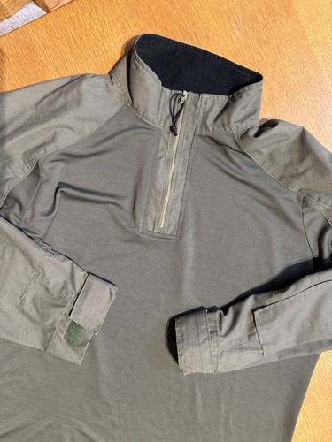 Vertx VTX8525 Combat Shirt XL OD Green Tactical Ripstop 1/4 Zip Military