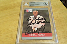 1990 Arnold Palmer Beckett BGS Signed Pro Set Golf  #80  Card PGA  (6)