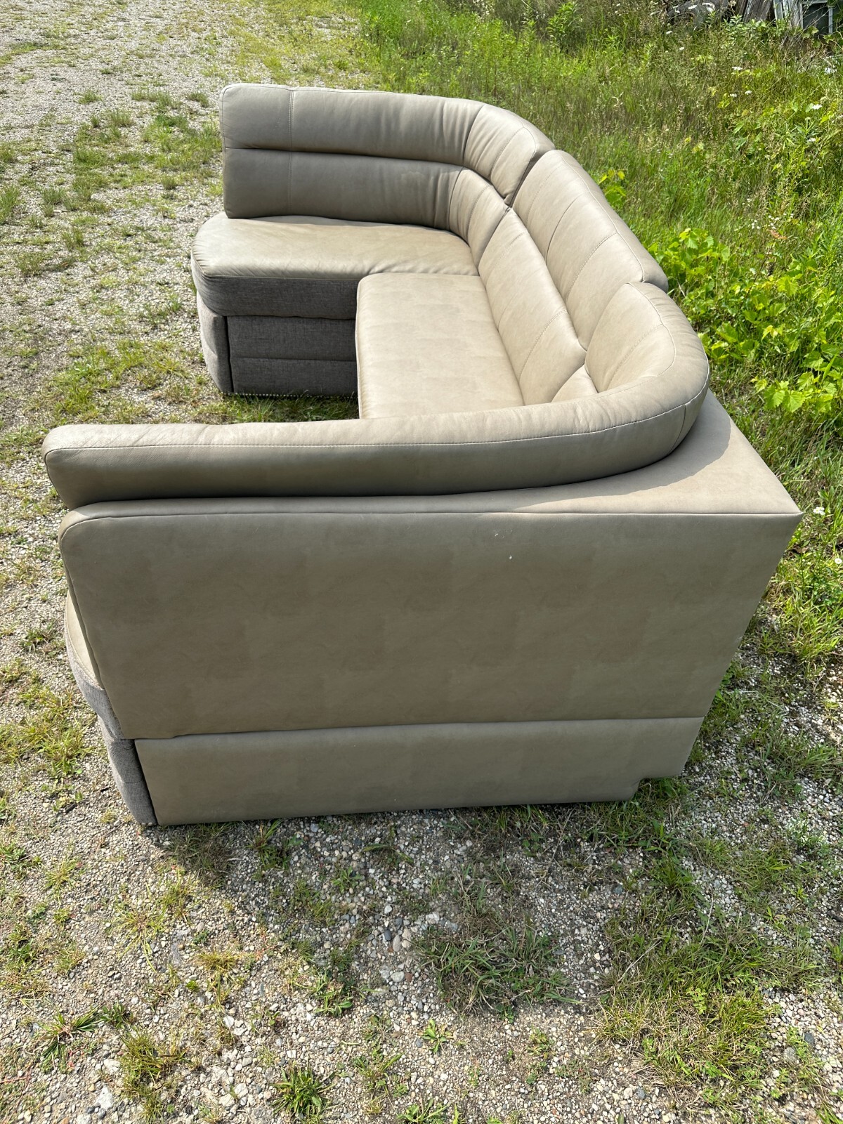 Flexsteel Ultraleather Section RV Boat Motorhome coach