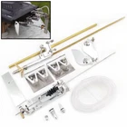 RC Boat 4.76mm 3/16" Shaft Stinger Propeller Rudder Turn fins Trim Tabs Kits