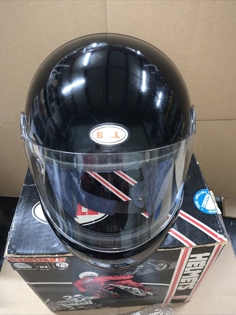 Vintage Bell HELMET Street Series TOURSTAR 2 Black size 7 1/8  