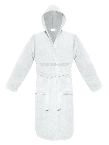 UNISEX TERRY TOWELLING BATH ROBE SUPER SOFT ZERO TWIST EGYPTIAN COTTON NIGHTWEAR - Picture 20 of 20