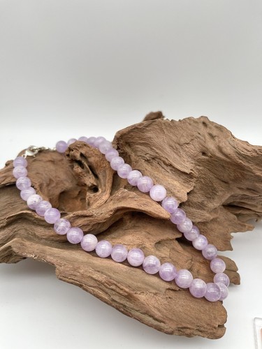 AAA Quality Natural Purple Lavendure Amethyst Beaded Necklace for Men And Women - Picture 5 of 14
