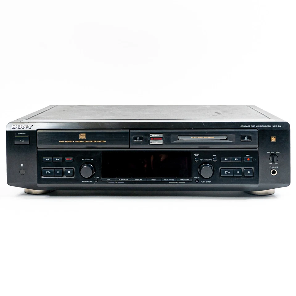 Sony MXD-D3 CD- und Minidisc-Kombideck - voll funktionsfähig, super Zustand