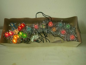 Stella Di Natale Con Luci.B13 Stella Di Natale 20 Luci Intermittente Con Base Argento Luci Multicolore Ebay