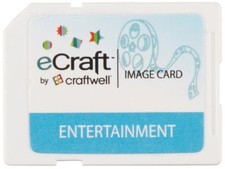 Craftwell eCraft SD Image Cards Entertainment - NEW