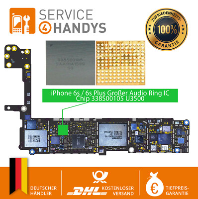 iPhone 6s / 6s Plus Großer Audio Ring IC Chip 338S00105 U3500