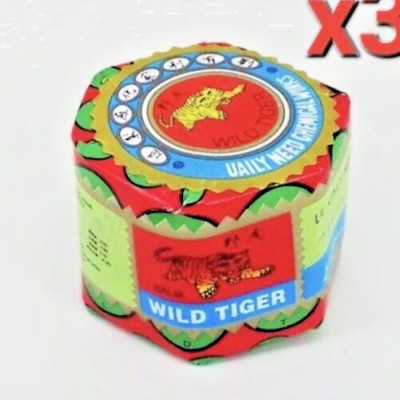 LOT 10 PACK - White Wild Tiger Balm  For Arthritis Pain Joints Ache And Pain