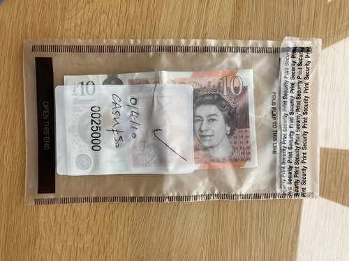 1000 x Plastic Tamper Evident Note, Bank Bags, Cash, Money - WHOLESALE PRICES - Picture 4 of 5