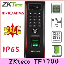 ZKteco TF1700 Fingerprint Access Control  IP65  125Khz EM ID Card Keypad & Card
