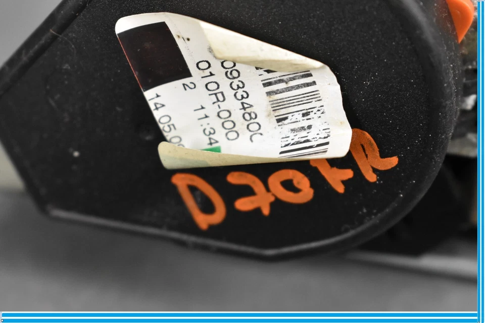 09-12 BMW 750i 750Li F01 F02 delantero derecho pasajero cinturón refractor fabricante original Foto 4 de 4