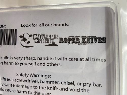 Pack of 2 Signature Trapper Folding Knifes Cattleman's Cutlery 3CR13 Stainless - Picture 16 of 21