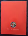 Alfa Romeo 164 / Spider sales brochure