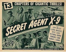 The Secret Agent X-9 (1945) - Cliffhanger Classic Movie Serial DVD Lloyd Bridges