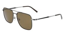 NEW Salvatore Ferragamo SF266S 037 Dark Ruthenium Sunglasses with Brown Lenses