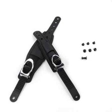 1 High leather Quality Snowboard 2 Buckles With Straps For Ankle Snowboard