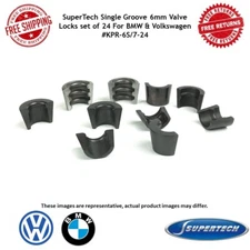 SuperTech KPR-6S/7-24 Single Groove 6mm Valve Locks Set of 24 For BMW & VW