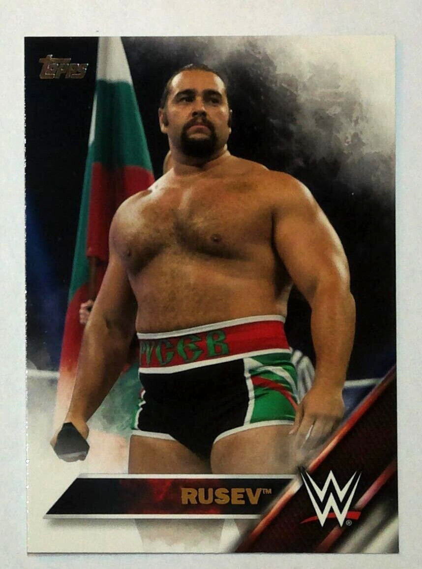 2016 Topps WWE Superstar Rusev #38