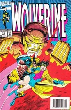 Wolverine #74 Newsstand Cover Marvel