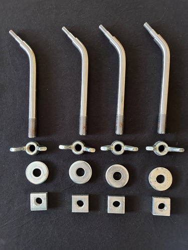 2 NEW Alvas wall-mount adjustable/removable brackets for double ballet barres - Picture 6 of 11