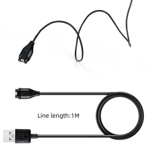 USB Sync Charging Cable Charger Lead for GARMIN Fenix 5 6 6S 6X Pro Watch - Picture 2 of 9