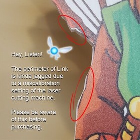 Link cutout stand up standee 1 foot tall ▲ Legend of Zelda ▲ Retro NES game room