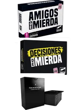 SET 3 juegos en español "Amigos y decisiones de mierd@ +con eso no se jode 1 UPS