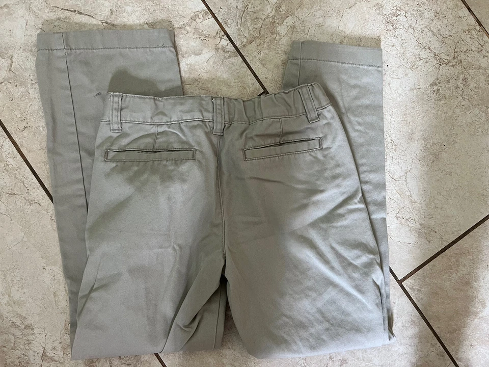 切诺基终极裤子 8 卡其色 100% 棉制服休闲裤 男孩 青少年 — 第 4/4 张图片