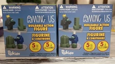 Among Us Buildable Action Figure Random Figure Toikido BRAND NEW SEALED 2 Pack