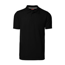Mens' Pique Polo Plain Polo Shirt Workwear 100% Cotton Short Sleeve Tops UK Sale