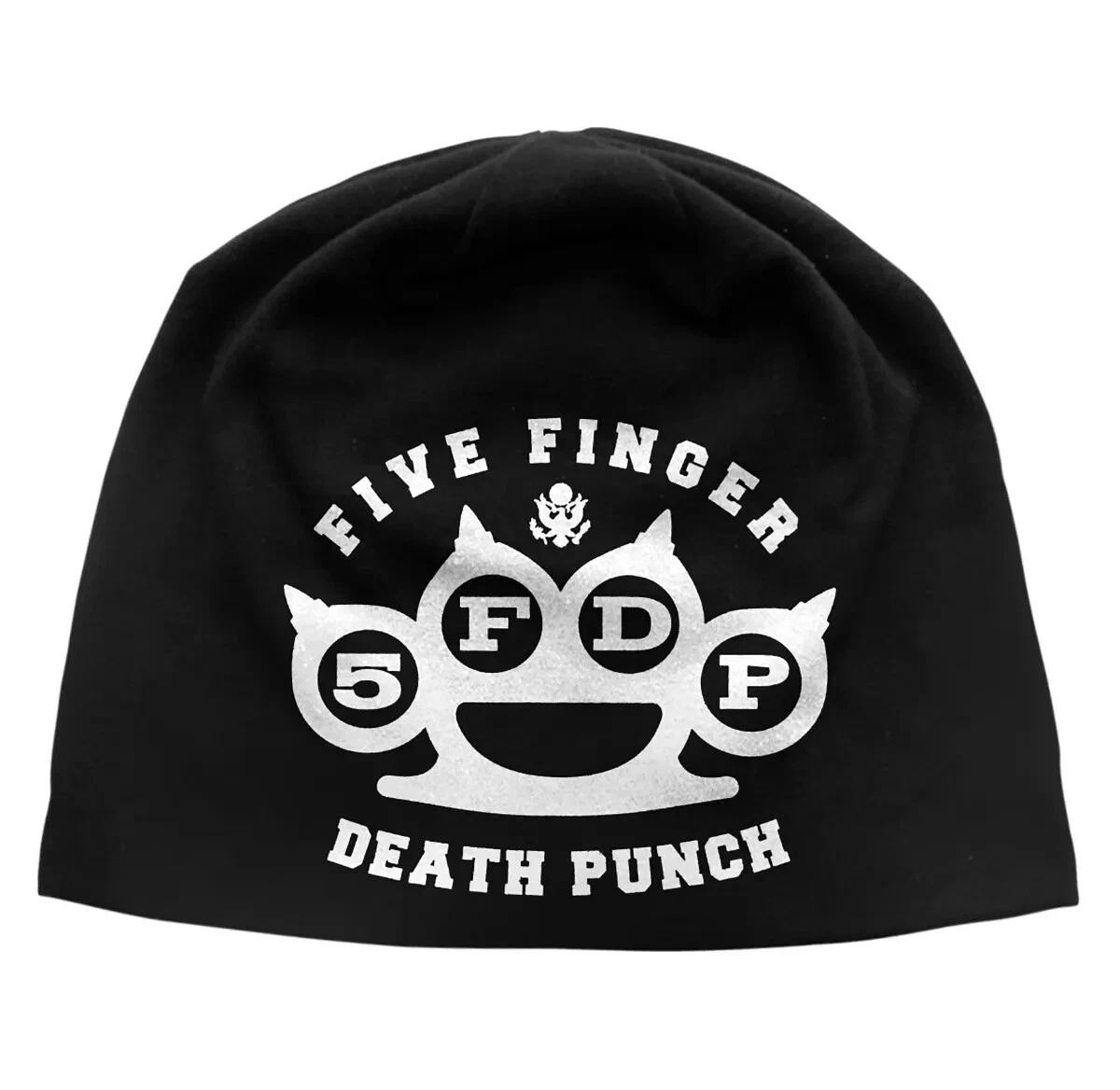 ** Five Finger Death Punch 5FDP Logo Beanie Hat 100% Official **