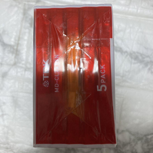 5 MD discs, unopened, TDK MD-CL74*5N limited From JAPAN | eBay