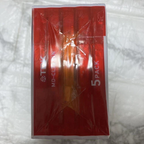 5 MD discs, unopened, TDK MD-CL74*5N limited From JAPAN - Image 2 of 4