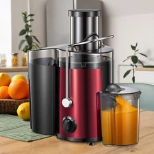 Juicer Machine, 500W Centrifugal Juicer Extractor with Wide Mouth 3” Feed Chute