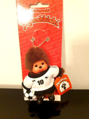 Monchhichi Football Soccer Player Key Chain Monchichi Sekiguchi