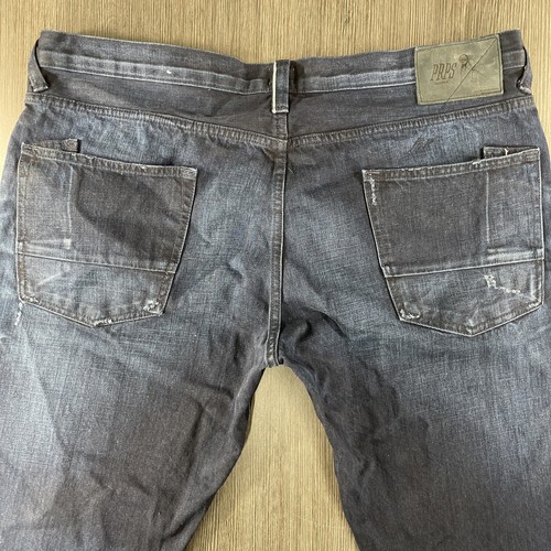 PRPS Barracuda Straight Leg Selvedge Jeans Size 42x34 Dark Wash - Picture 12 of 19