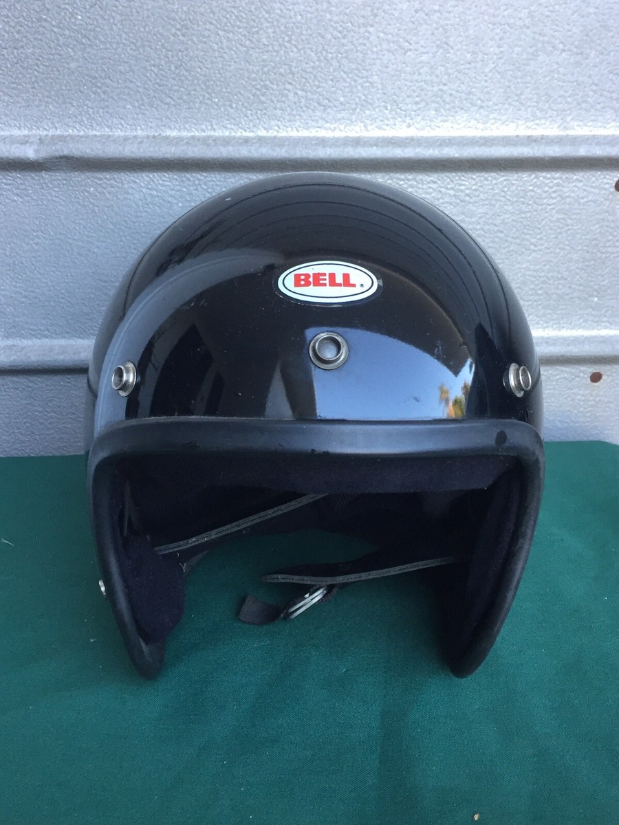 BELL RT-7 モカ VINTAGE BELL R-T SIZE 7 1/4 WHITE W VISOR & BOX AHRMA MX