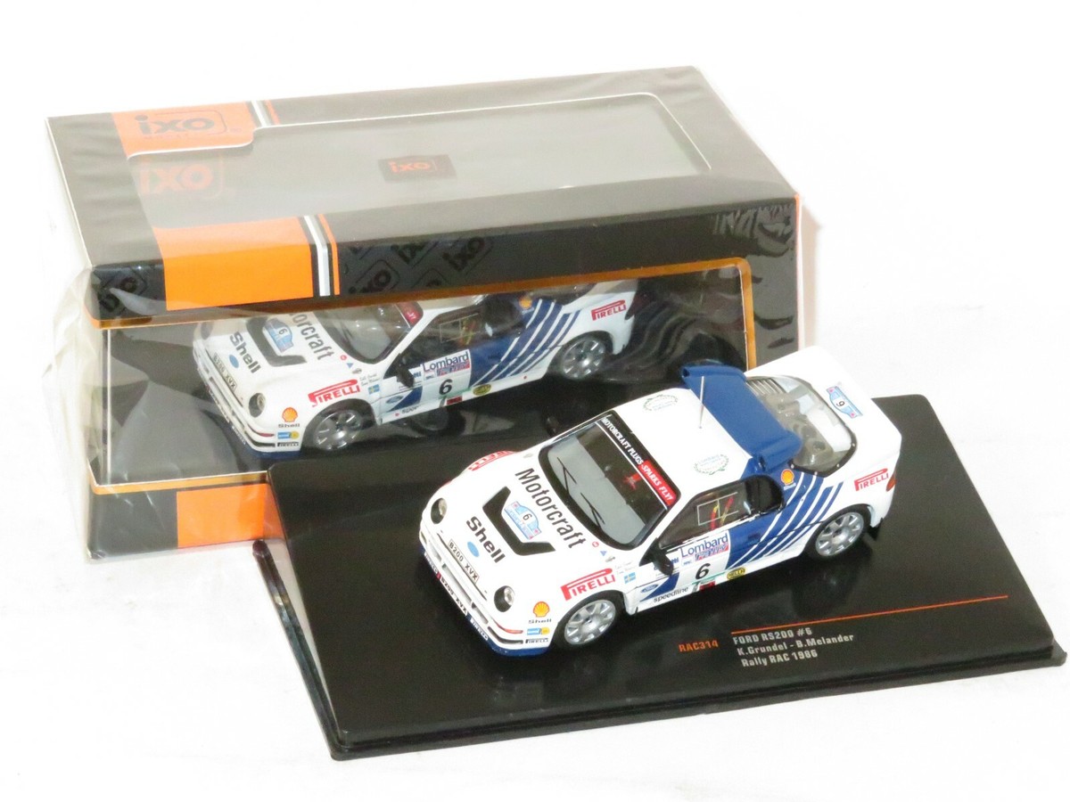 1/43 Ford RS200 Group B Motorcraft Lombard RAC Rally 1986 #6