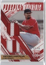 2019 Elite Extra Edition Dual Prospect Materials Red 3/49 Antonio Santillan 1fb7