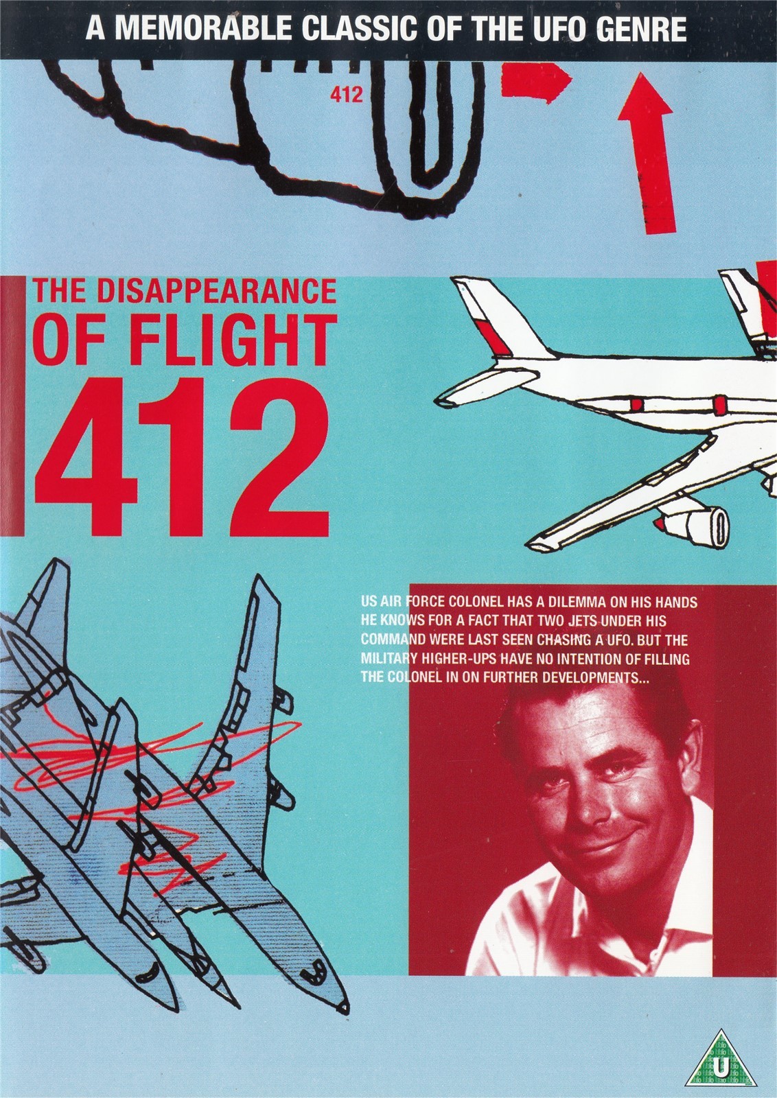 The Disappearance Of Flight 412 - Glenn Ford - NEW All Regions DVD