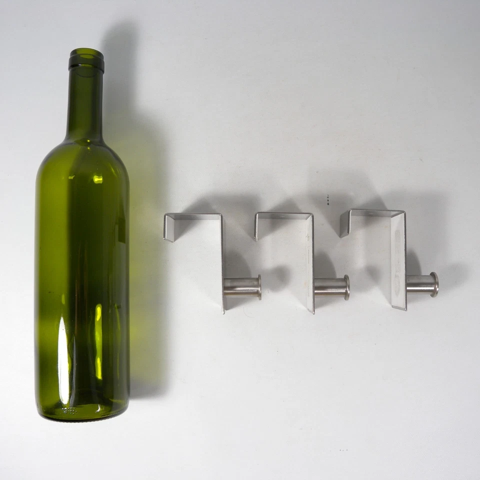 3 APPENDIABITI DA PORTA GANCI APPENDINI IN METALLO GRUNDTAL IKEA - W328 - Immagine 2 di 4