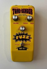 Sola Sound Yellow Hybrid Tonebender Fuzz Pedal