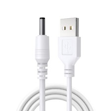 USB To DC3.5x1.35mm Charging Line 80cm Durability PVC Portable Device Charging