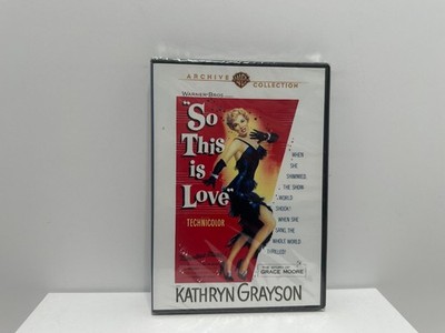 So This Is Love (DVD, 1953) New & Sealed - Full Frame, Mono Sound